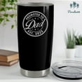 thumbnail image 5 of Promoted To Dad 2025 Tumbler 20Oz, Dad Est 2025 Mug, New Dad Gifts, Dad Established 2025 Coffee Cup, First Time Daddy Gifts Ideas For Father''s Day And Christmas, Fathers To Be Gifts, Dad Travel Mugs, 5 of 6