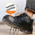 thumbnail image 5 of Steel Toe Cap Trainers for Men Women Safety Work Shoes Lightweight Steel Toe Sneakers Non Slip Breathable Work Shoes, 5 of 7