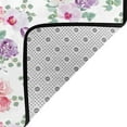 thumbnail image 4 of Area Rugs For Living Room Decor - rose flower B Soft Anti Slip Throw Washable Rugs 5x7 For Bedroom, Indoor Carpet For Bedroom Living Room 80x58In, 4 of 7