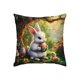 thumbnail image 2 of Hogar y cocina, Ropa de cama, Almohadas, Funda de cojín de Pascua, Conejos, Huevo de Pascua, Floral, Sofá, Funda de cojín decorativa, Funda de almohada decorativa navideña, Funda de almohada de polié, 2 of 6