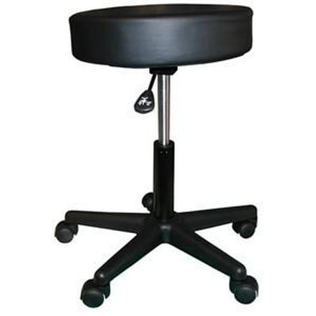 Pneumatic Rolling Stool – Standard Foam and Levante Upholstery-Color:Teal Pneumatic Rolling Stool – Standard Foam and Levante Upholstery-Color:Teal