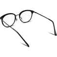 thumbnail image 2 of FEISEDY Montures de Lunettes Vintage pour Femmes Lunettes Rondes Lentille Transparente B2260, 2 of 6