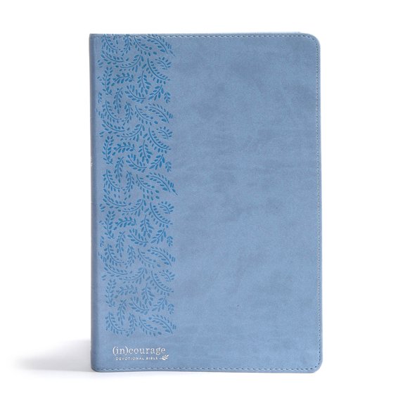 Pre-Owned CSB (In)Courage Devotional Bible, Blue Leathertouch (Imitation Leather) 1462785050 9781462785056