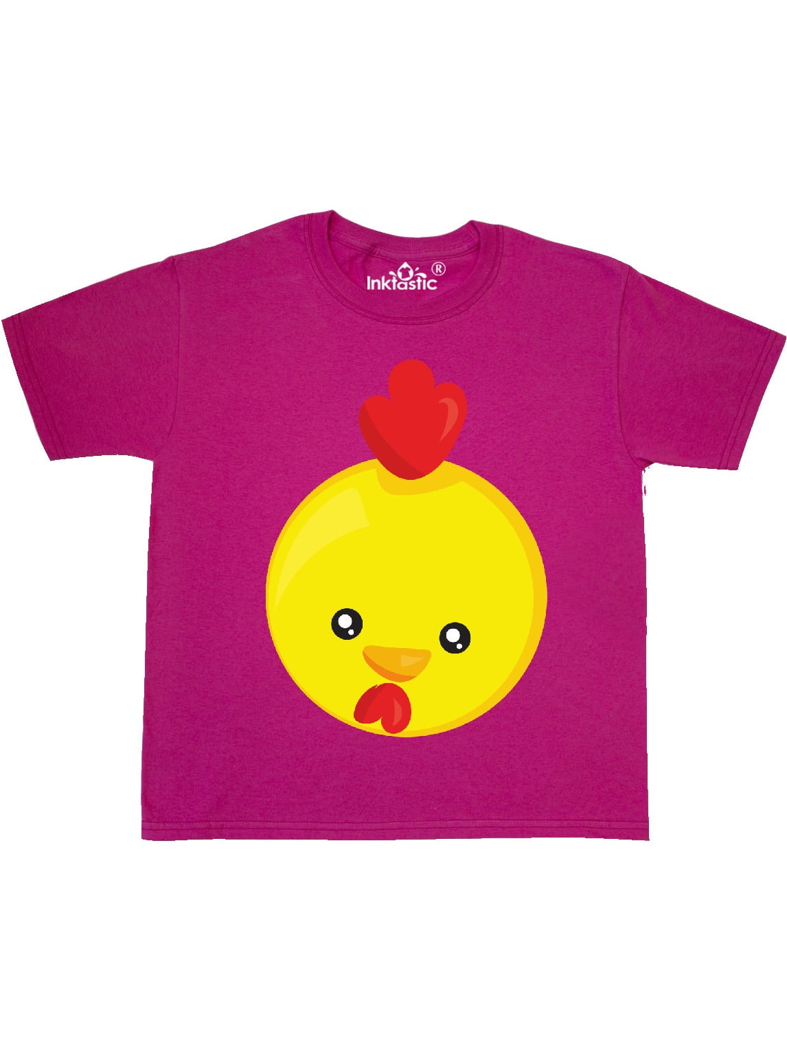 Cute Chicken, Little Chicken, Yellow Chicken Youth T-Shirt - Walmart ...