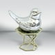 thumbnail image 3 of Estatua de Cerámica Moderna Escultura Decoración Muebles Figuras Figuras de Animales Coleccionables para Inauguración , Gabinete de Vino, Ob Pájaro plateado8x9.2x6cm mayimx Estatua de cerámica, 3 of 8