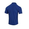 thumbnail image 5 of Bibifish Mens Polo Shirts Short Sleeve Quarter Zip Waffle Knit Casual Shirts Breathable Daily Wear Tops, 5 of 5
