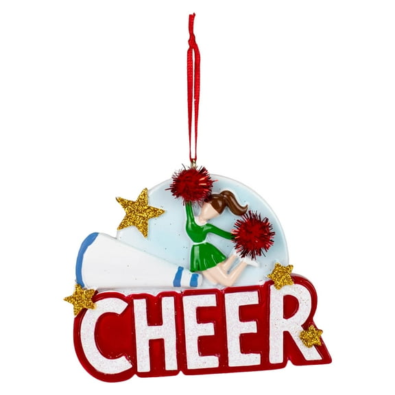 Cheer Ornament For Personalization