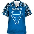 thumbnail image 1 of ProSphere Girls' University at Buffalo Digital Football Fan Jersey, 1 of 7