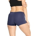 thumbnail image 3 of Stretch Is Comfort Women's Nylon/Spandex Booty Shorts | Small- 3x, 3 of 6