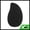 Black, variant on Unique Bargains 1 Pc Mango Face Makeup Sponge for Bedrooms Green