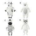thumbnail image 3 of Cute Cartoon Animal-Shaped Hooks Can Be Bent Soft Rubber Non-Marking Sticky Hooks Waterproof Reusable Hooks, 3 of 3