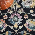 thumbnail image 6 of SAFAVIEH Blossom Cinaed Floral Runner Rug, Black/Blue, 2'3" x 8', 6 of 7