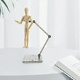 thumbnail image 4 of 4pcs Adjustable Action Figure Stand Model Display Stand Holder Doll Accessories Adjustable Action Figure Doll Model Support Stand, 4 of 7