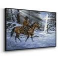 thumbnail image 4 of Silent Night, Holy Night - Framed Gallery Wrapped Holiday Canvas - 27 x 41 - Black Frame, 4 of 9