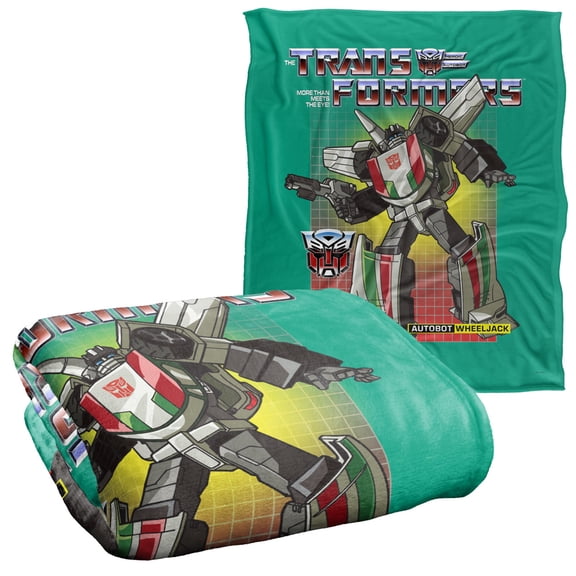 Transformers Wheeljack Silky Touch Super Soft Throw Blanket 50' x 60'