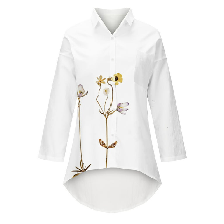  Women Tops Fashion Shirt Short Sleeve T Shirts Women White :  服裝，鞋子和珠寶