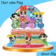 thumbnail image 3 of Decoración para bodas y fiestas de compromiso con el tema de Las Chicas Superpoderosas, pancarta con globos, fondo, suministros para tartas, pancarta para baby shower, 3 of 5