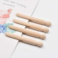 thumbnail image 2 of Wood Clothes Pegs Line Laundry Laundry Clip Clip Snacks Bag Clips Children Craft Pin Woodcraft Multi-functional for Home Living Room, 2 of 8
