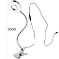 thumbnail image 6 of Mosey Reading Light Eye Protection Energy Saving USB Powered Clip on LED Desk Lamp Selfie Fill Light for Bed Headboard, 6 of 8