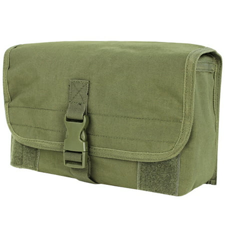 Condor #MA11 MOLLE Gas Mask Pouch - OD Green (Best Gas Mask For Airsoft)