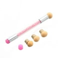 thumbnail image 2 of Joernso Double Head Silicone Stamper Sponge Gradient Painting Shading Pen Nail Art Brush, 2 of 5