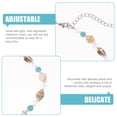 thumbnail image 3 of Miangastore Collier de Fête Hawaïen Style Bohème Collier Conque Perle Bijoux pour Femmes, 3 of 8