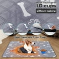 thumbnail image 4 of Self Heating Cat Dog Mat Thermal Pet Pad for Indoor Outdoor Non-Slip Washable Size 27.5x39.4 Inches (Gray/S), 4 of 7