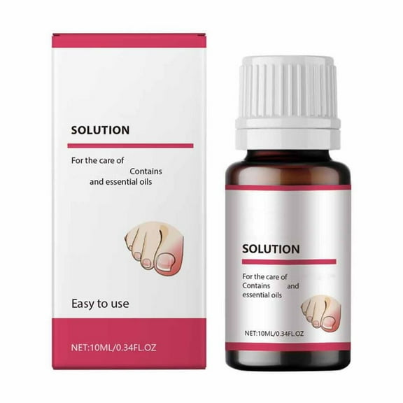 Nail Repair Oil, Nail Fungus Solution - Effective Nail Polish with Covered - Suitable Agent for Foot and Hand | Nail Hardener 10 ml