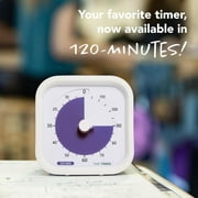 TIME TIMER 120 Minute MOD Education Edition ⁠— Visual Timer with Time Timer App (White - 120min)