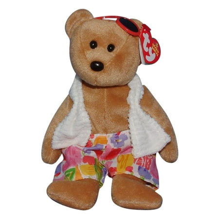 Ty Beanie Baby: Miami the Bear | Stuffed Animal | MWMT price history on PriceWatchPro