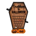 thumbnail image 2 of Calendario de Adviento de Halloween con Bloques y Números de Madera Móviles para Armar | Decoración Navideña para El Hogar | Adorno de Escritorio | Regalo Ideal para Colgar En La Pared | Tamaño: 30 X, 2 of 7
