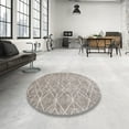 thumbnail image 3 of Ahgly Company Indoor Rectangle Contemporary Pale Silver Gray Abstract Area Rugs, 10' x 13', 3 of 6