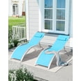 thumbnail image 1 of Gaderth Patio Chaise Lounge Set Of 2,Aluminum Pool Lounge Chair Set,All Weather Outside Tanning Chair With Arm For Beach Sunbathing Lawn Yard, 1 of 7