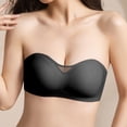 thumbnail image 2 of Wireless Strapless Bra for Women Bandeau Bra Non Backless Supportive Comfort Everyday Tube Top Bra, 2 of 6