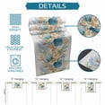 thumbnail image 6 of Table Runner - 72 Inch Long, Beach Coastal Kitchen Dining Table Runner Dresser Scarves, Nautical Shell Starfish Coral Summer Farmhouse Decor for Coffee Tables Wedding Party Banquet, 6 of 8