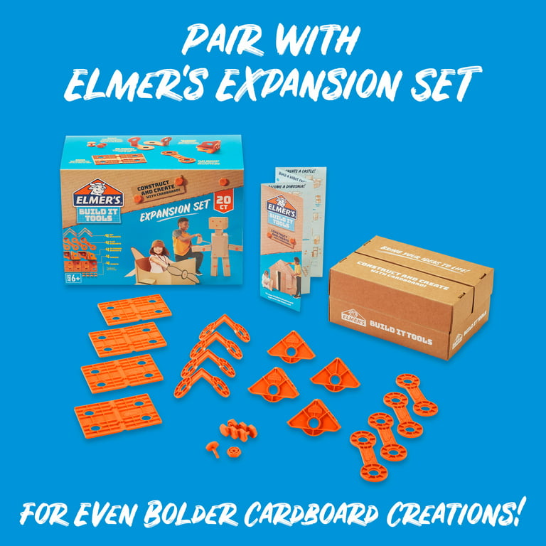 Elmer's Starter Set, Build It Tools, 60 Pieces