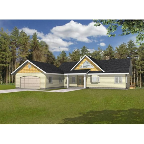 001-3212: Craftsman 2 Bed, 3 Bath Luxury Home Plan, 3304 Sq Ft: Full Blueprints with License to Build by Home Plan Marketplace - Lesuto