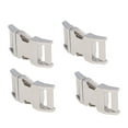 thumbnail image 4 of 4PCS Côté Boucle de Libération Exécution Fine Opération Simple Léger Alliage Matériaux Ceinture Boucle Argent, 4 of 14