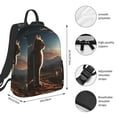 thumbnail image 4 of Daiia Pyramid Desert Cat School Backpack for Men and Women Lightweight Backpack Durable Backpack Water-Resistant,Travel,Work Bag, 4 of 9