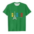thumbnail image 2 of Tween Girl's Paris Tshirt Graphic Short Sleeved T-Shirt Children Sports Fans Gift, 2 of 3
