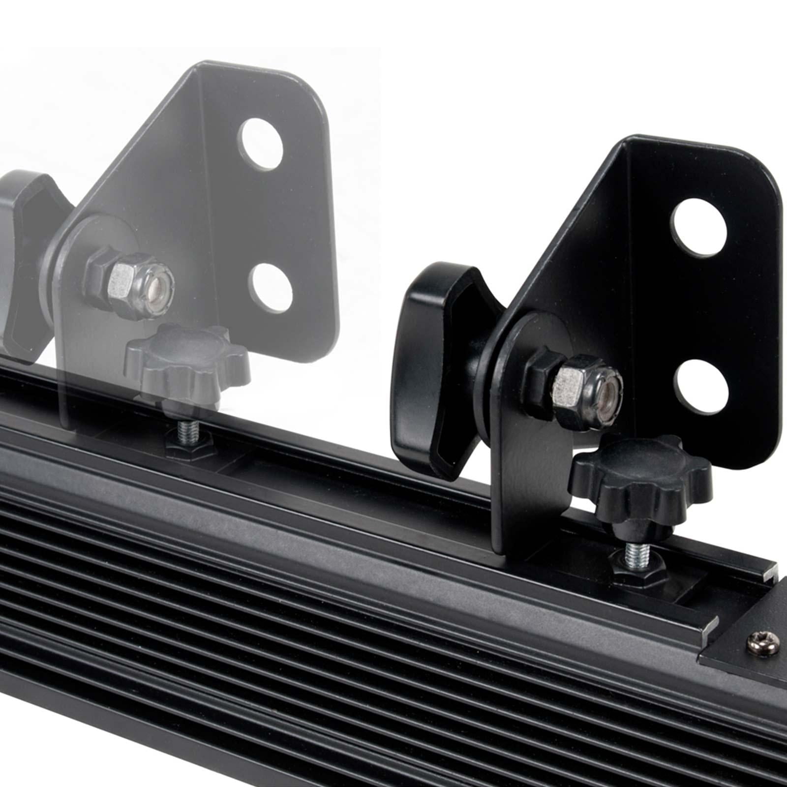 ADJ Eco UV Bar Plus IR Black Light with Chauvet DJ Hurricane 700 Fog Machine Package
