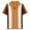 Brown, variant on Zylanna Men's Golf Polo Shirts, Short Sleeve Printed Fashion Business Turn Down Collar Casual Pullover Tee for Men Brown Size 3XL