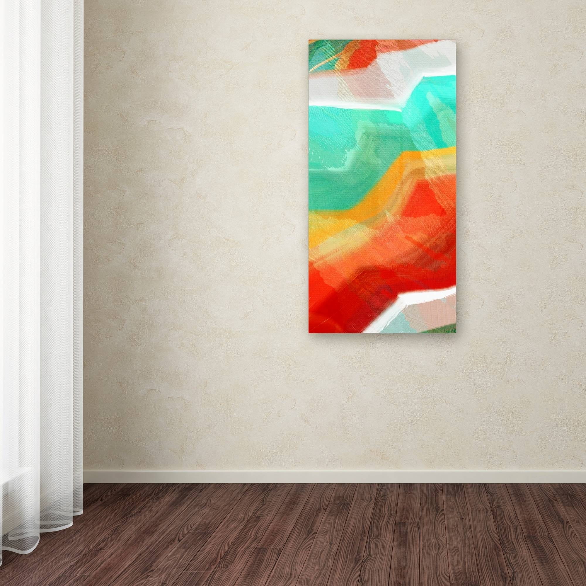 Trademark Fine Art "Angle Impressions II" Canvas Art by Color Bakery