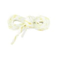 thumbnail image 2 of Colored Printed Flat Shoelaces Splashing Ink Shoe Laces for Sneakers 2 Pairs White-Yellow 120cm/47.24", 2 of 4