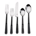 thumbnail image 2 of Celia Design 20-pc. Burnt Black 4-person Flatware Set, 2 of 5