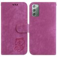thumbnail image 2 of Compatible with Samsung Galaxy Note 20 Embossed Cute Tiger Flip Folio Wallet Case Card Pocket Holder Cover, 2 of 5