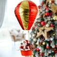thumbnail image 2 of YIEMEEN Santa Hot Air Balloon Mall Suspended Ceiling Decoration Supplies for Birthday Party Home Festival Ornament 900mm, 2 of 11