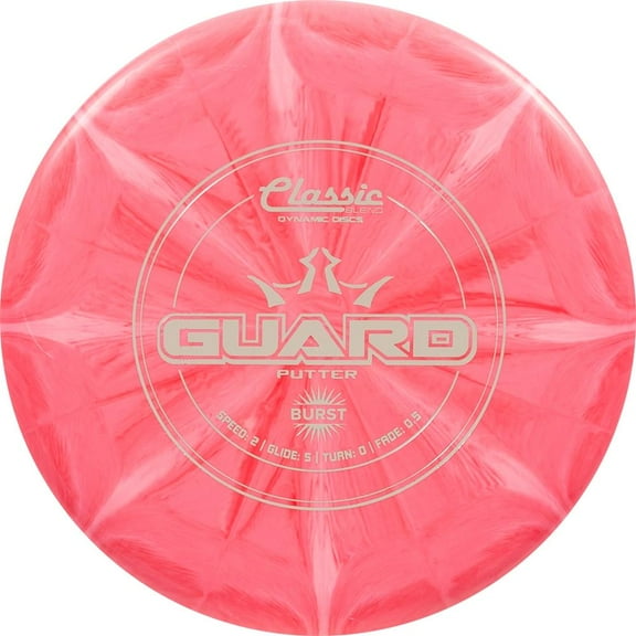 Dynamic Discs Classic Blend Burst Guard Putter Golf Disc