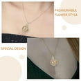 thumbnail image 4 of 5pcs Aromatherapy Essential Oil Diffuser Necklace Pendant Hollow Locket (Gold), 4 of 8