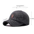 thumbnail image 5 of Invierno A Prueba De Viento, Gorra De Béisbol Unisex Con Solapa Para Las Orejas, Gorra Cálida Para Caza Moyic OD009587-02, 5 of 5